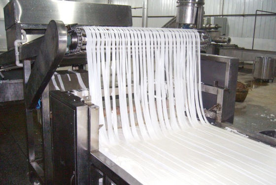 China La cadena de producción a baja temperatura de los tallarines del estilo del cable de cadena la instalación proveedor