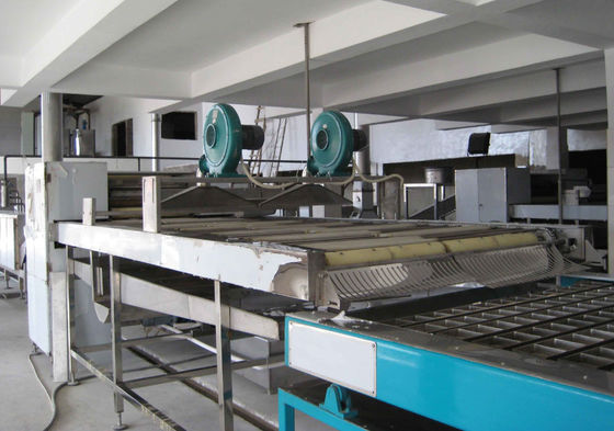China máquina de la planta de los tallarines del poder 55KW, tallarines inmediatos fritos que hacen el equipo proveedor