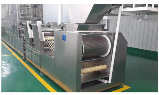 China Tallarines frescos durables automáticos que hacen la cadena de producción de máquina proveedor