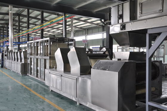 China Material completo automático comercial del acero inoxidable de la máquina de proceso de los tallarines proveedor
