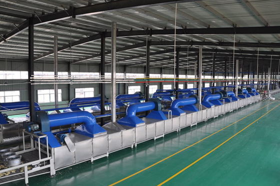 China Control de frecuencia secado astilla de máquina de proceso de los tallarines con eficacia alta proveedor