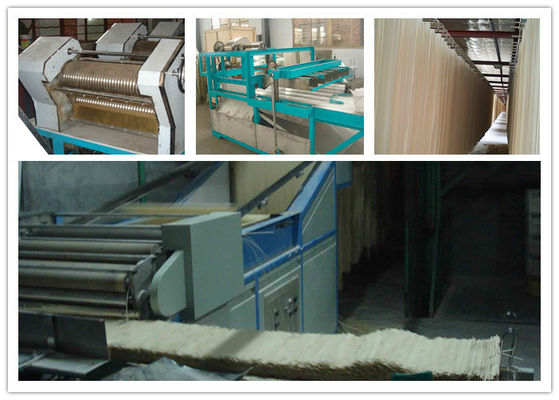 China Cadena de producción secada uso de los tallarines del palillo de la harina capacidad 2 a 14 toneladas por 8 horas proveedor