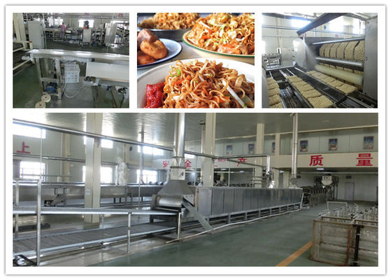 China Cadena de producción frita de los tallarines inmediatos del acero inoxidable, tallarines inmediatos que hacen las máquinas proveedor
