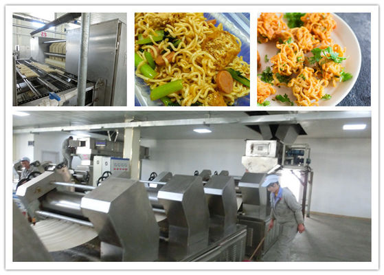 China Tallarines automáticos fritos del acero inoxidable que hacen la producción de la velocidad de la máquina proveedor
