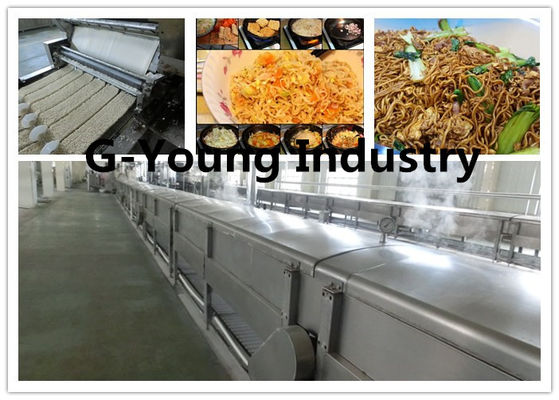 China Máquina completamente automática de alta velocidad de los tallarines para la fabricación frita de los tallarines inmediatos proveedor