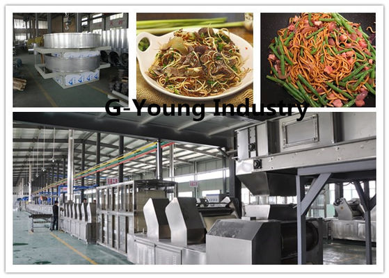 China Tallarines automáticos de los SS que hacen la máquina/la cadena de producción para freír y los tallarines fritos proveedor