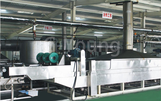 China Cadena de producción frita automática de los tallarines inmediatos del CE/ISO con funcionamiento constante proveedor