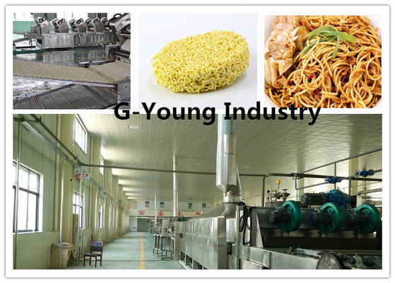 China Cadena de producción que fríe del ISO para la línea frita de los tallarines inmediatos, fabricante frito automático de los tallarines inmediatos proveedor