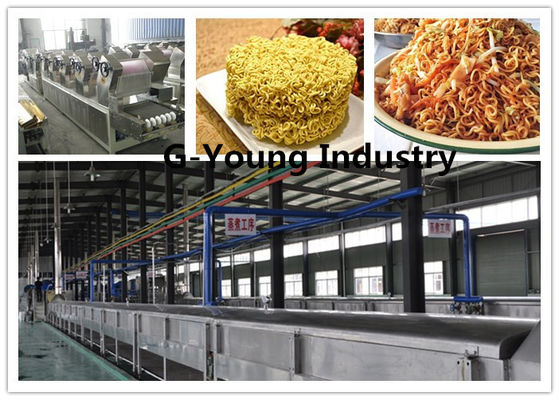 China Tallarines automáticos comerciales que hacen la máquina que fríe el proceso frito N de los tallarines inmediatos proveedor