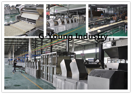 China Tallarines materiales de los SS que hacen el equipo frito y que fríen la producción de los tallarines inmediatos proveedor