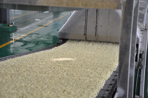 Cadena de producción frita automática de los tallarines inmediatos del grano de cereal fabricante proveedor