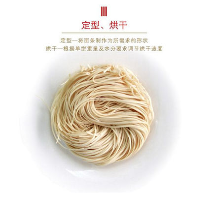 Máquina del fabricante de los tallarines de Ramen de la energía baja, máquina de alto rendimiento de la planta de los tallarines proveedor