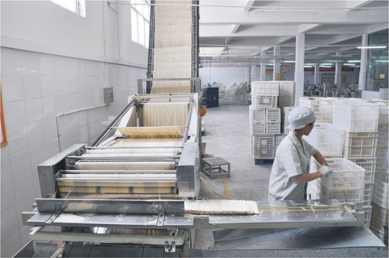El más nuevo tipo y el golpe prueban la cadena de producción lnstant de los tallarines de la harina de trigo proveedor